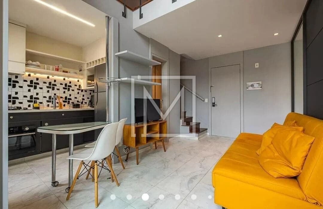 Apartamento Duplex  um quarto proximo metro venda locação- venda por R$ 979.000 ou aluguel por R$ 6.620/mês – Paraíso – São Paulo/SP