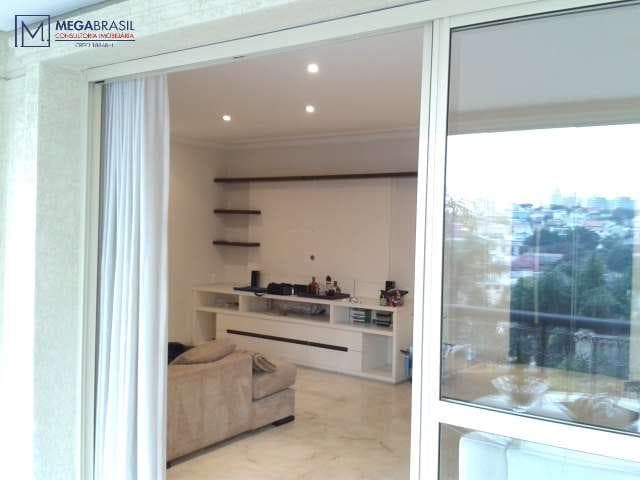 Apartamento com 4 dormitórios, 208 m² – venda por R$ 3.500.000,00 ou aluguel por R$ 17.900,00/mês – Chácara Klabin – São Paulo/SP