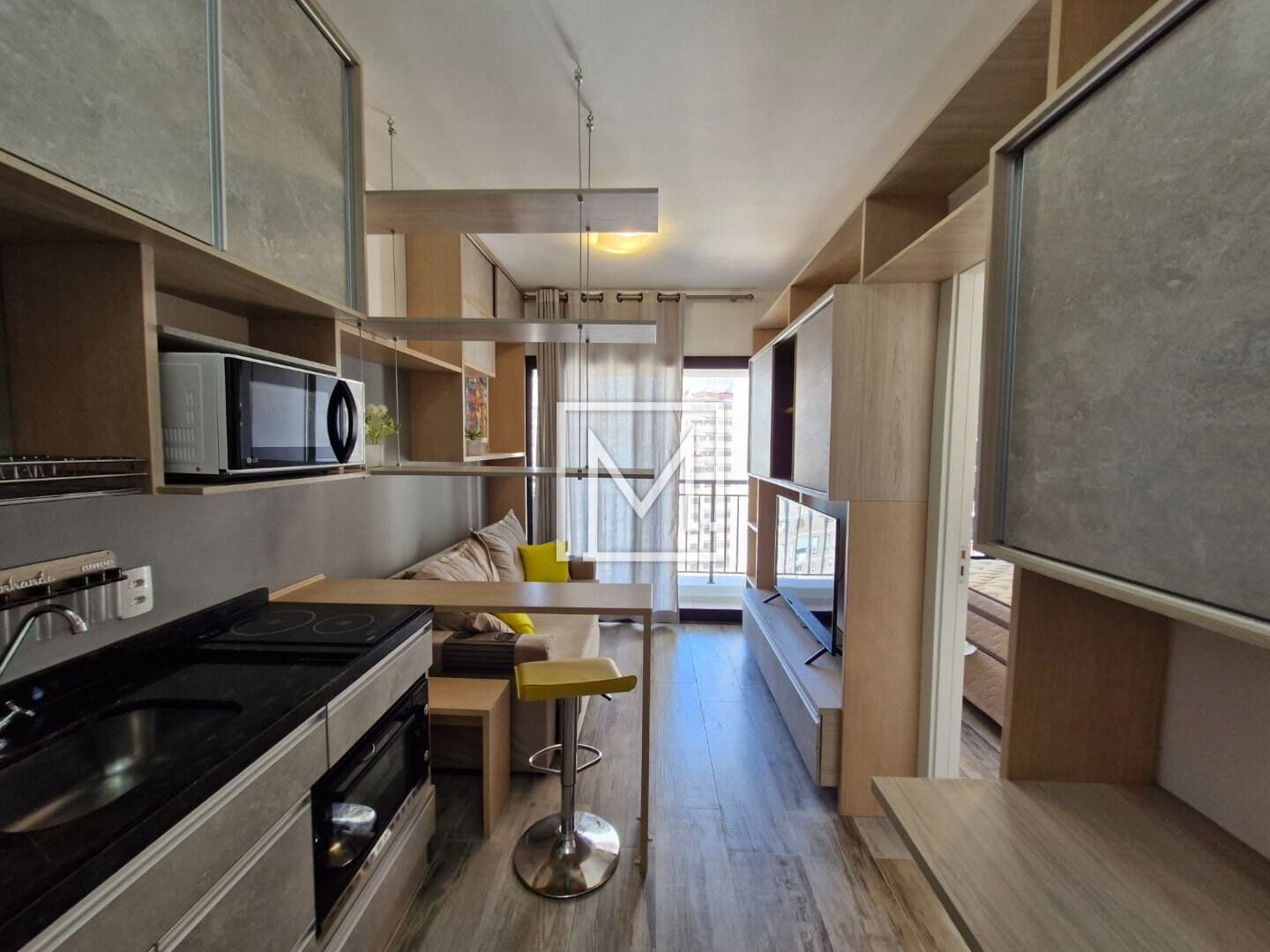 Apartamento com 1 dormitório para alugar, 30 m² por R$ 4.148,53/mês – Vila Madalena – São Paulo/SP