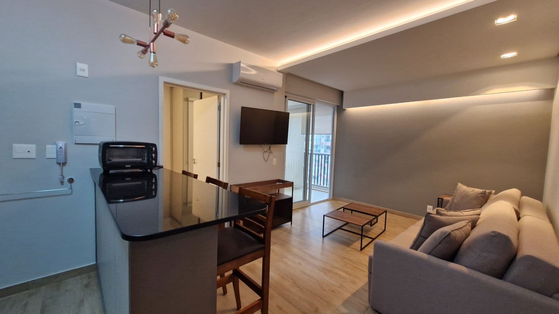 Apartamento com 1 dormitório para alugar, 49 m² por R$ 5.185,11/mês – Vila Madalena – São Paulo/SP