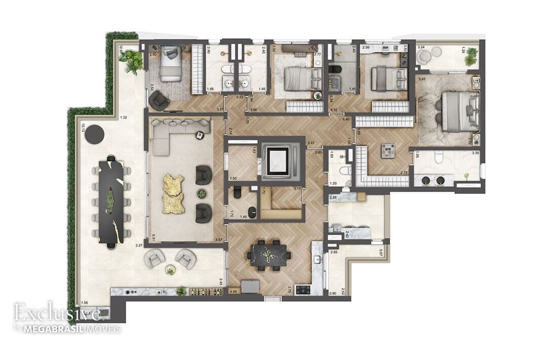 Apartamento à venda, 246 m² por R$ 5.021.667,00 – Chácara Klabin – São Paulo/SP — foto 3 de 33