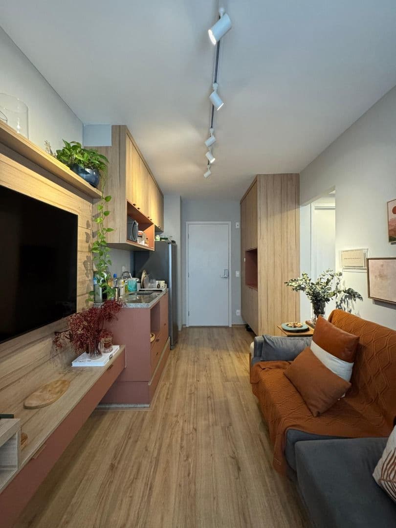 Apartamento com 1 dormitório para alugar, 31 m²  – Moema – São Paulo/SP