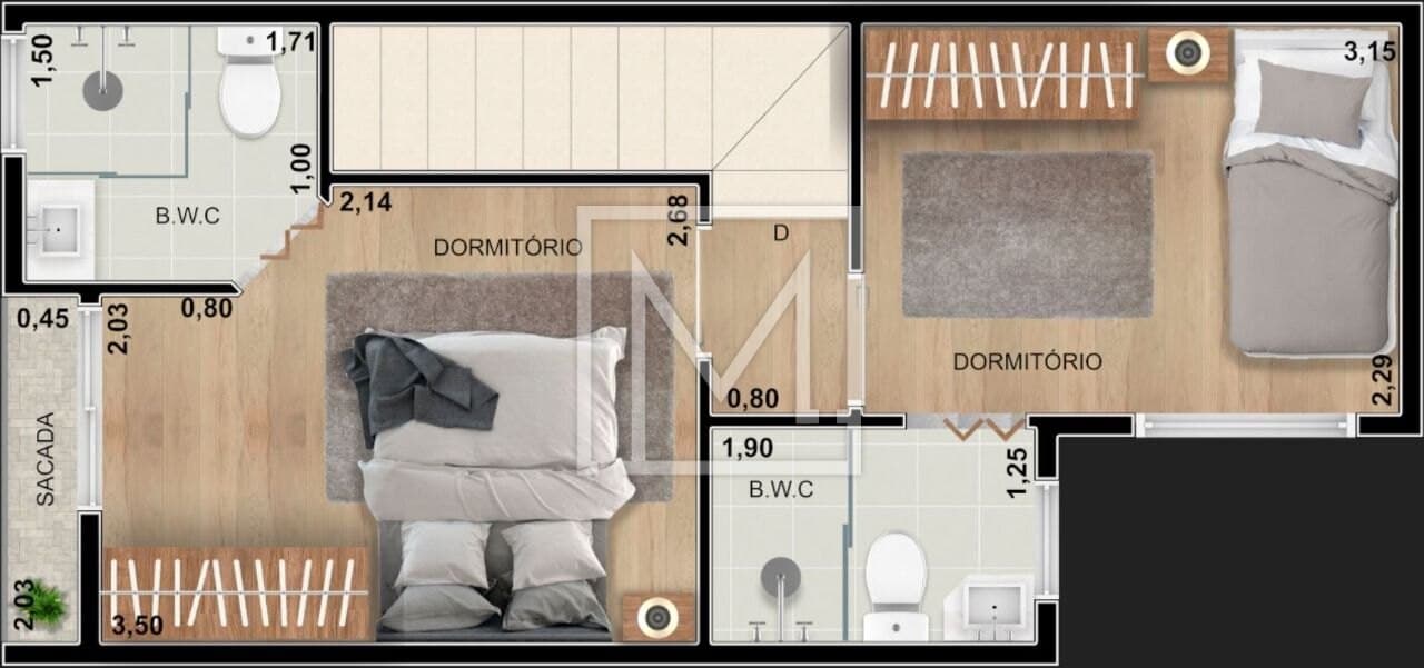 Sobrado com 2 dormitórios à venda, 60 m²  – Vila Moinho Velho – São Paulo/SP — foto 5 de 40