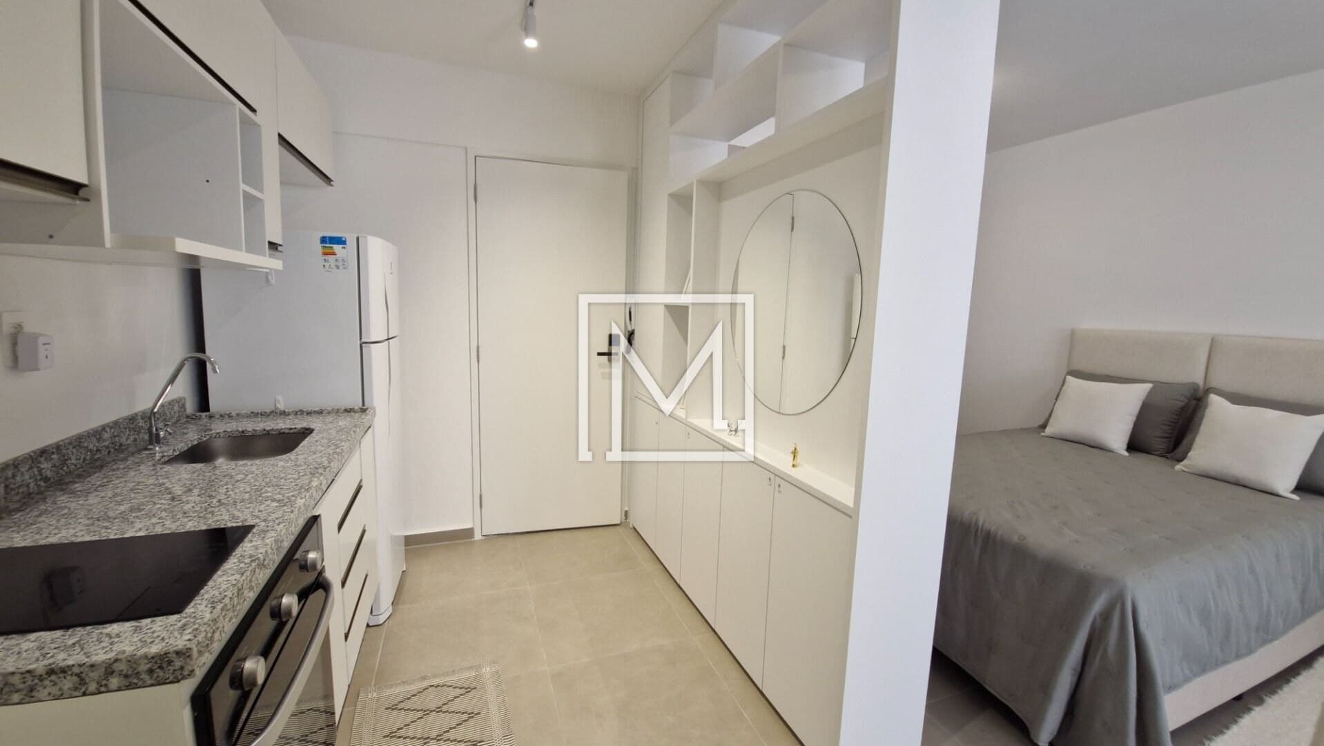 Studio com 1 dormitório para alugar, 28 m² por R$ 4.339,41/mês – Vila Mariana – São Paulo/SP — foto 4 de 49