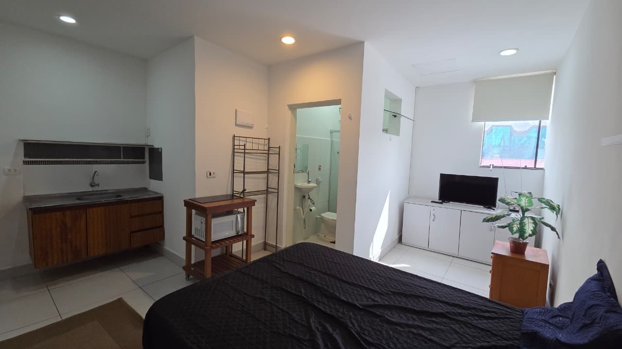 Studio com 1 dormitório para alugar, 35 m² por R$ 2.415,00/mês – Mirandópolis – São Paulo/SP — foto 4 de 23