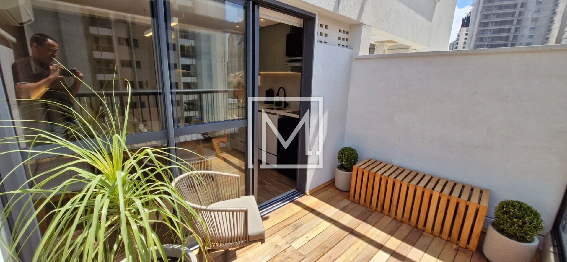Apartamento Garden com 1 dormitório para alugar, 34 m² por R$ 4.969/mês – Vila Mariana – São Paulo/SP — foto 1