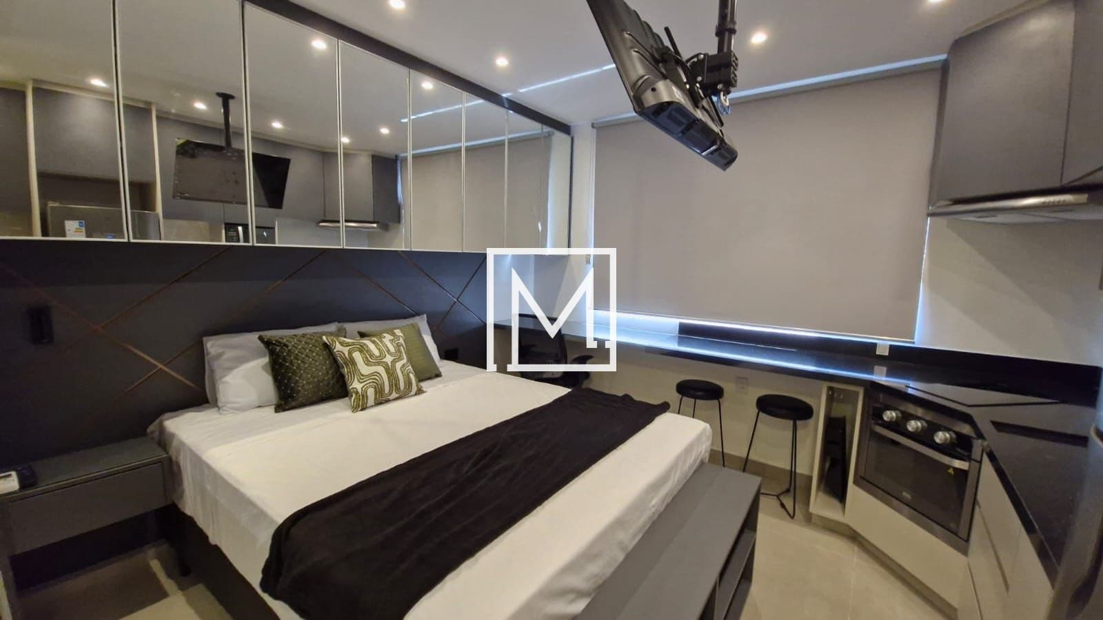 Studio com 1 dormitório para alugar, 27 m² por R$ 3.600/mês - Moema - São Paulo/SP