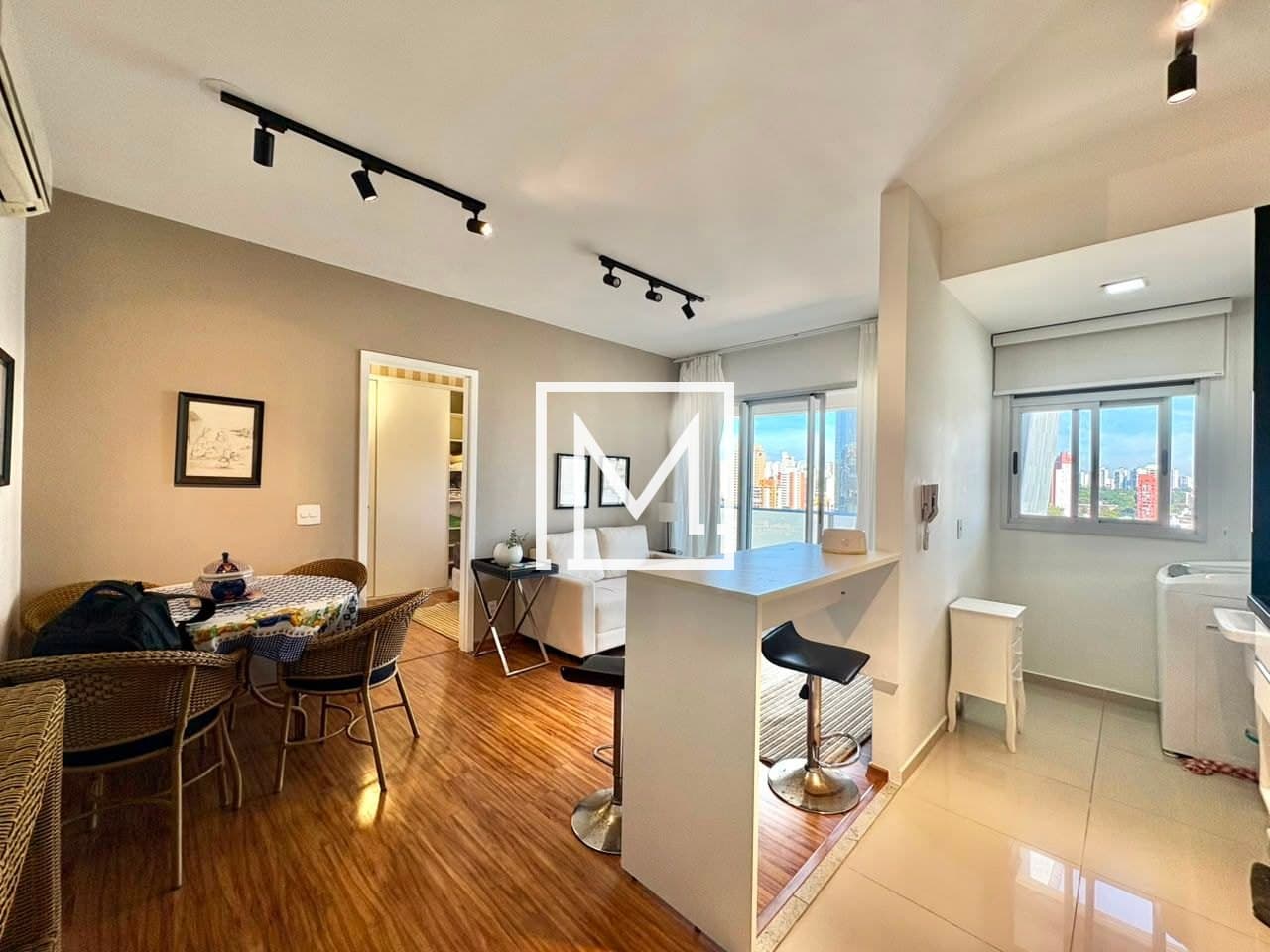 Apartamento com 1 dormitório à venda, 45 m² por R$ 780.000 - Santo Amaro - São Paulo/SP