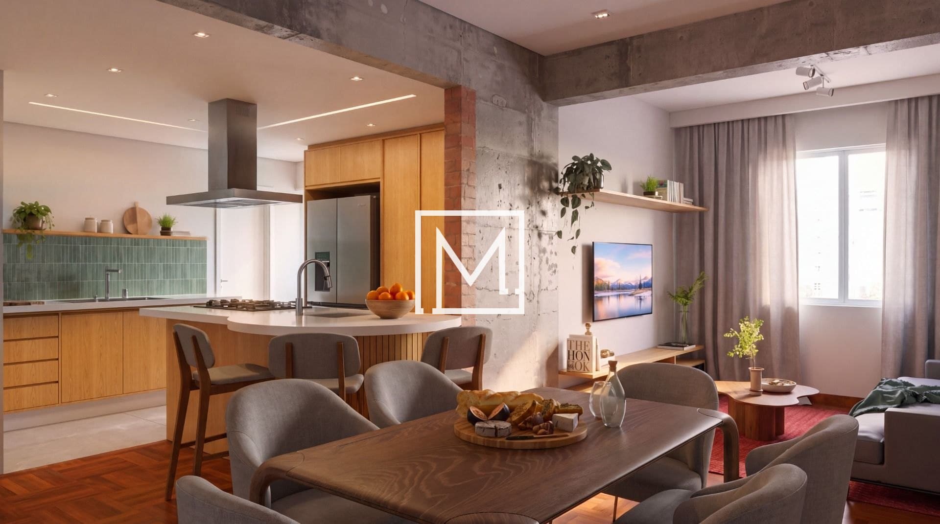 Apartamento com 2 dormitórios à venda, 102 m² por R$ 1.390.000 - Higienópolis - São Paulo/SP